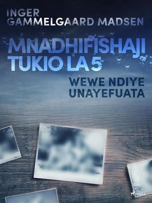 cover image of Mnadhifishaji Tukio la 5